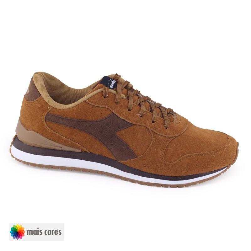 Tênis Masculino Casual Diadora Scala DFSC032 camurça - Tênis